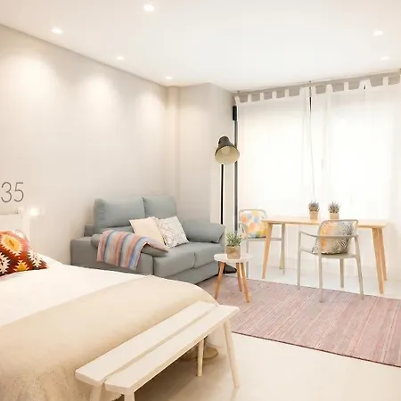 Apartment La Gringa Estudio Centro I Playa San Lorenzo 6 Min Disponibilidad Parking Gijon